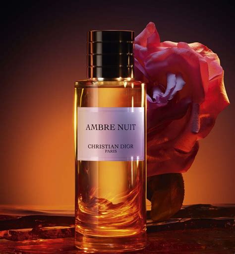 Ambre Nuit Dior perfume: the unisex amber floral fragrance